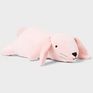 Pillowfort weight pink bunny plush NWT sensory
